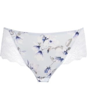 Fantasie Lace-Trim Floral Lucia Short Briefs - White