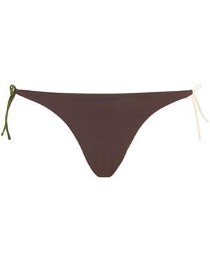 Faithfull the Brand Yeva Bikini Bottoms - Brown