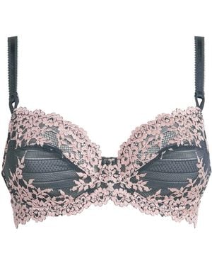 Wacoal Embrace Lace Underwired Bra - Grey