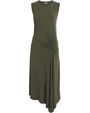JOSEPH Jersey Cheikh Midi Dress - Green