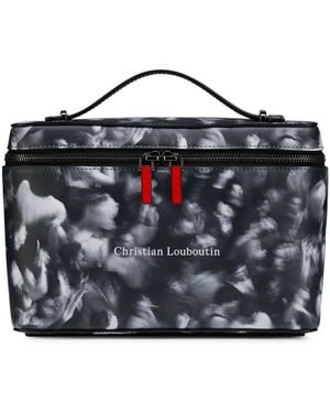 Christian Louboutin Tactical Calfskin Cross-Body Bag - Black