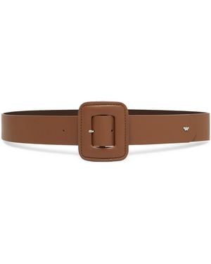 Weekend by Maxmara Leather Belt - Brown