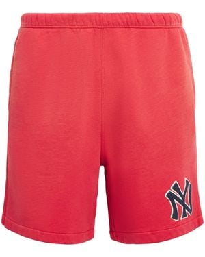 Polo Ralph Lauren X Yankees Cotton Shorts - Red