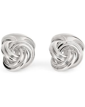 Deakin & Francis Sterling Knot Cufflinks - Metallic