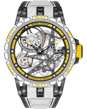 Roger Dubuis Carbon Excalibur Spider Watch - Metallic