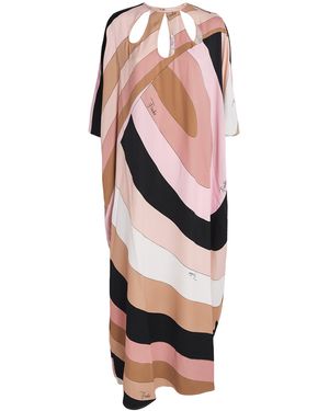Emilio Pucci Iride Print Maxi Kaftan - Pink
