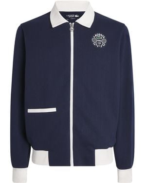 Lacoste Tennis Heritage Track Jacket - Blue