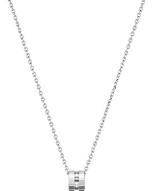 Chopard Ice Cube Necklace - Metallic