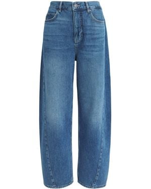 ME+EM Barrel-Leg Jeans - Blue