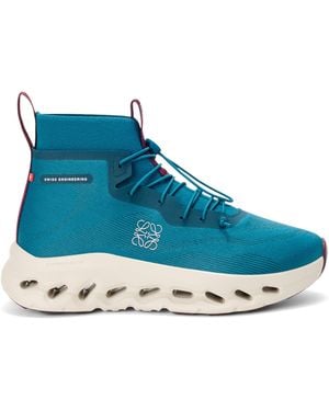 Loewe X On Cloudtilt High-Top Trainers - Blue