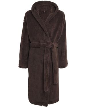 Skims Plush Hotel Robe - Brown