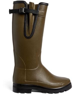 Le Chameau Neoprene-Lined Vierzonord Wellington Boots - Green