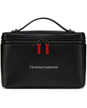 Christian Louboutin Tactical Calfskin Cross-Body Bag - Black