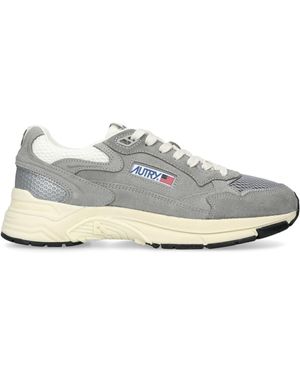 Autry Suede Hyperway Runner Trainers - White