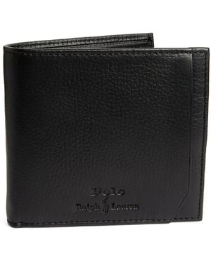 Polo Ralph Lauren Leather Bifold Wallet - Black