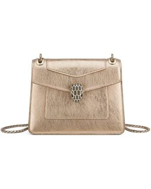 BVLGARI Small Serpenti Forever Shoulder Bag - Natural