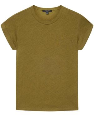 AllSaints Organic Cotton Anna T-Shirt - Green