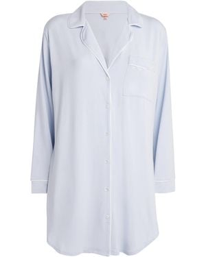 Eberjey Gisele Sleep Shirt - Blue