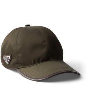 Prada Re-Nylon Baseball Cap - Green