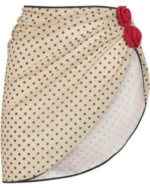 Oséree Rose Lumière Pareo Skirt - Natural