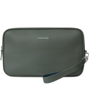 Chopard Small Leather Heritage Pouch - Green