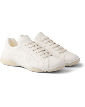 Prada Nappa Leather Sneakers - White