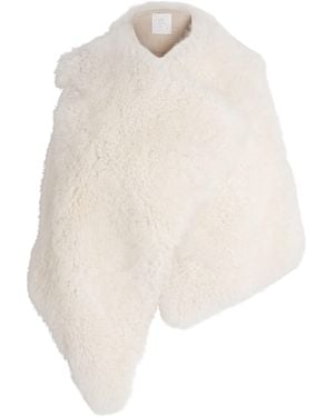 Eleventy Alpaca Wool Gilet - White
