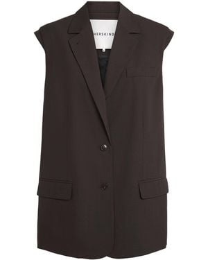 Herskind Cohen Sleeveless Blazer - Black