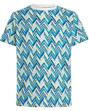 Missoni Zigzag T-Shirt - Blue