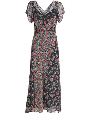 RIXO London Floral Bexley Jeannie Midi Dress - Multicolour