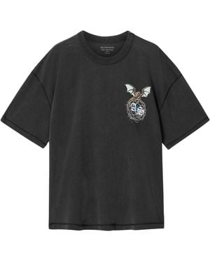 AllSaints Organic Cotton Wyvern T-Shirt - Black