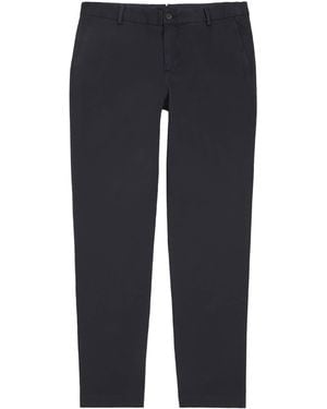 Sunspel Stretch-Cotton Slim Chinos - Blue