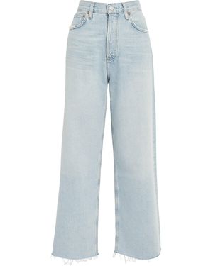 Agolde Ren Cropped Jeans - Blue