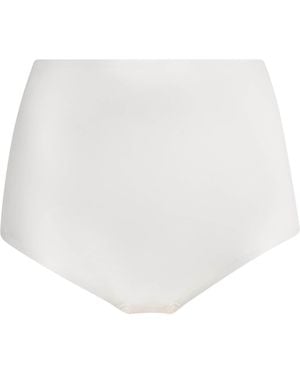 Spanx Satin Shaping Briefs - White