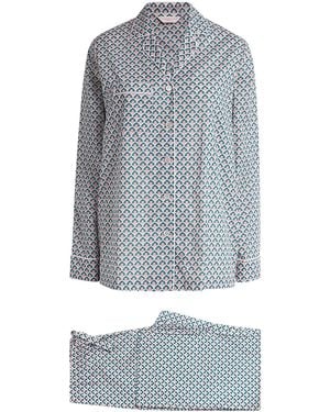 Derek Rose Cotton Classic Pyjama Set - Grey