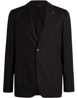 Colombo Cashmere 4.0 Robert Blazer - Black