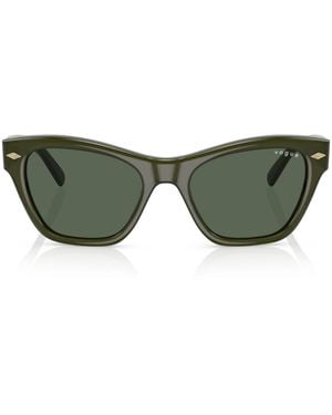 Vogue Acetate Cat Eye Sunglasses - Green