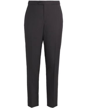 Isaia Wool Sanita Pants - Grey