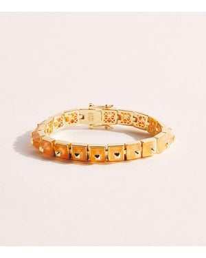 Eddie Borgo Plated Sugarloaf Pyramid Bracelet - Metallic