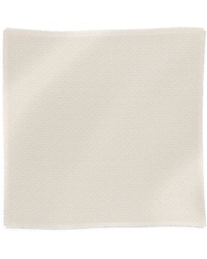 Cartier Silk-Wool C De Shawl - Natural
