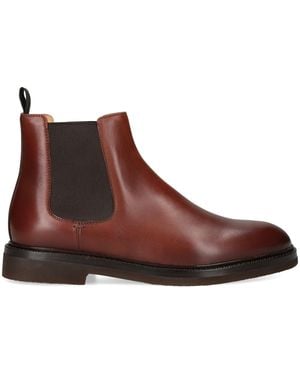 Brunello Cucinelli Leather Chelsea Boots - Brown