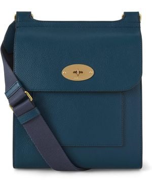Mulberry Small Antony Cross-Body Bag - Blue