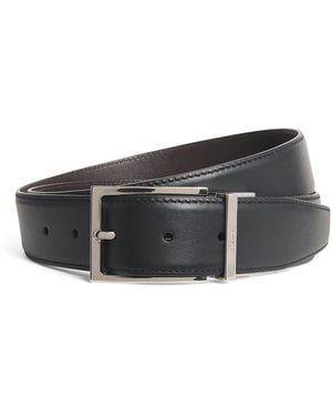 Brioni Leather Belt - Black