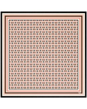Weekend by Maxmara Silk Geometric Print Scarf - Black