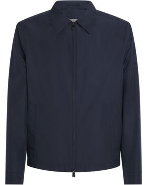Corneliani Zip-Up Jacket - Blue