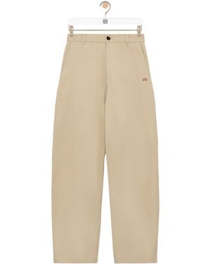 Loewe Straight-Leg Pants - Natural