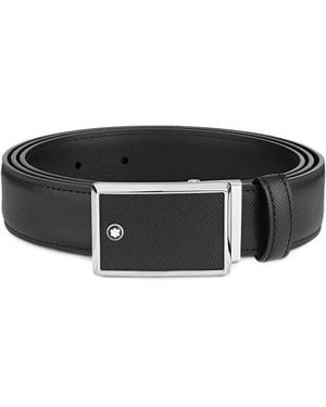 Montblanc Leather Belt - Black