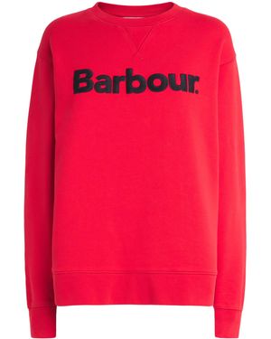Barbour Logo Hartland Sweatshirt - Pink