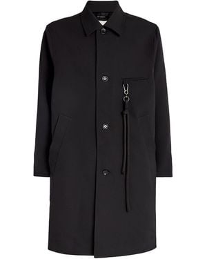 Song For The Mute Tech Coat - Black