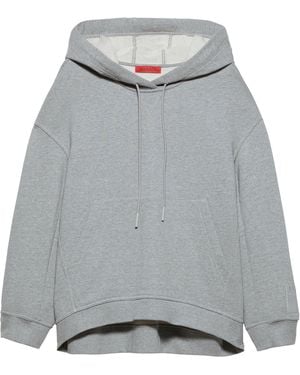 MAX&Co. Cotton Relaxed Hoodie - Grey